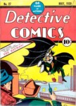The cover to DETECTIVE COMICS #27 by Bob Kane