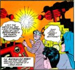 Crazy scientist... crazy machine... yep, it's the Golden Age.